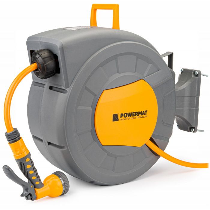Powermat PM-ABNW-20M Samonavíjecí buben a hadice na vodu 1/2" 20m