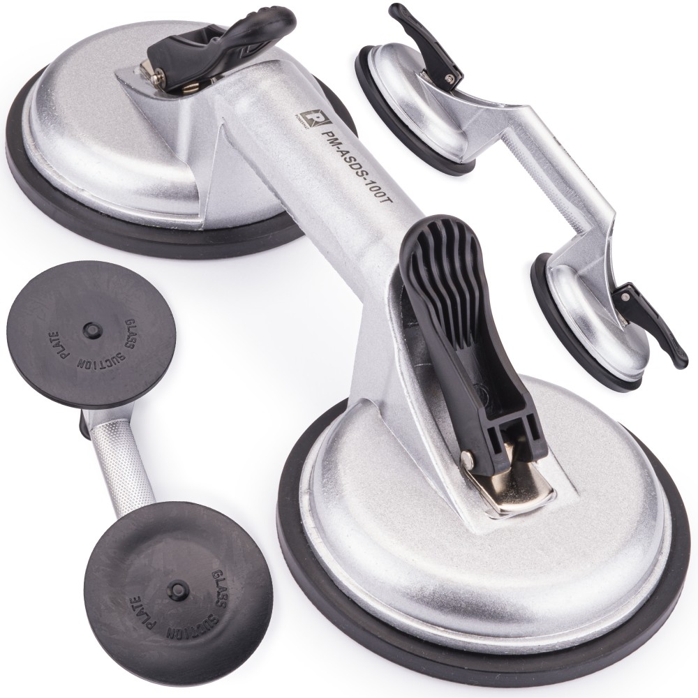 Powermat PM-ASDS-100T Přísavka stahovák na sklo výměna oprava autoskla 2x120mm