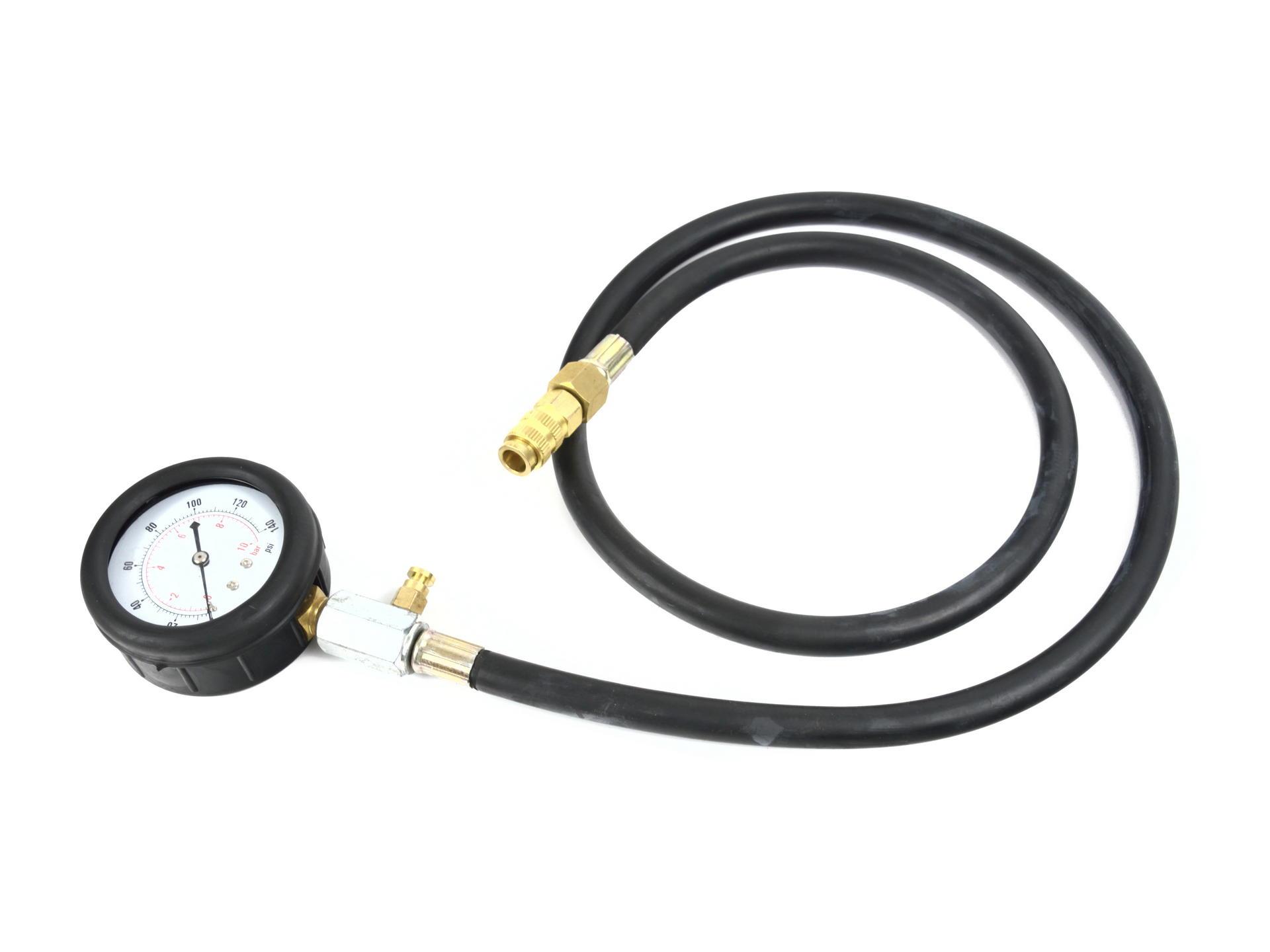 GEKO G02507 Tester měrič tlaku oleje přístroj pro měření tlaku 0-10 bar
