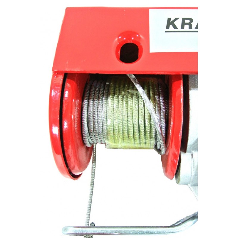 KRAFT&DELE KD1524 Elektrický lanový naviják 125/250kg 550W jeřáb, kladkostroj