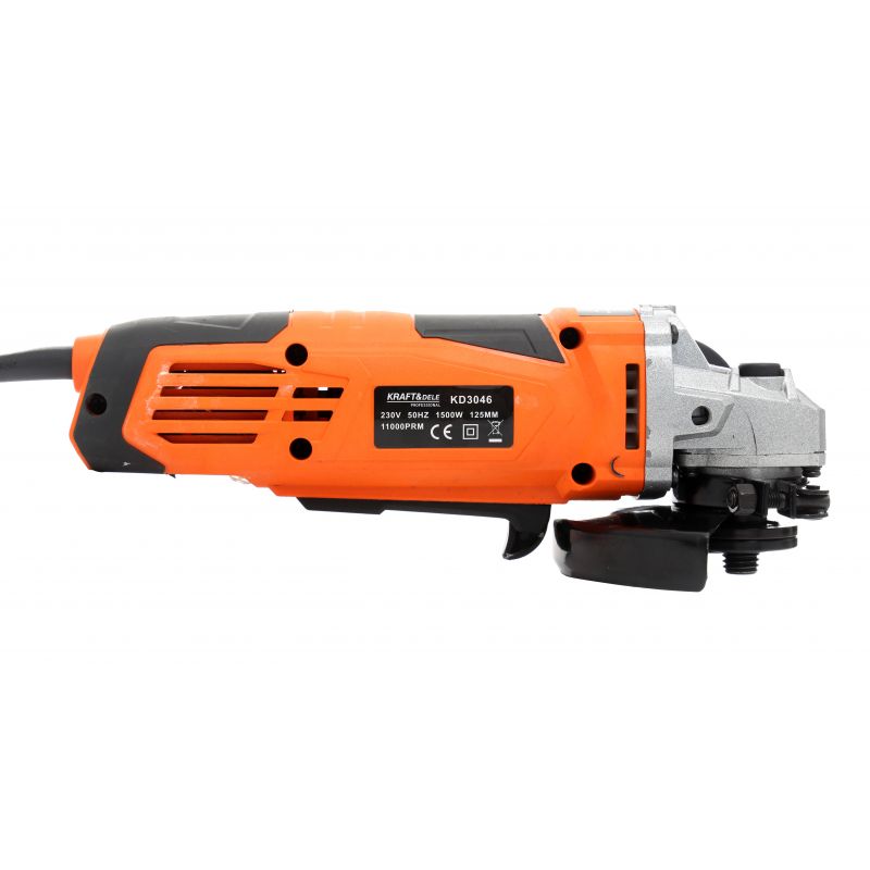 KRAFT&DELE KD3046 Úhlová bruska elektrická 1500W 125mm + 2 kotouče!!