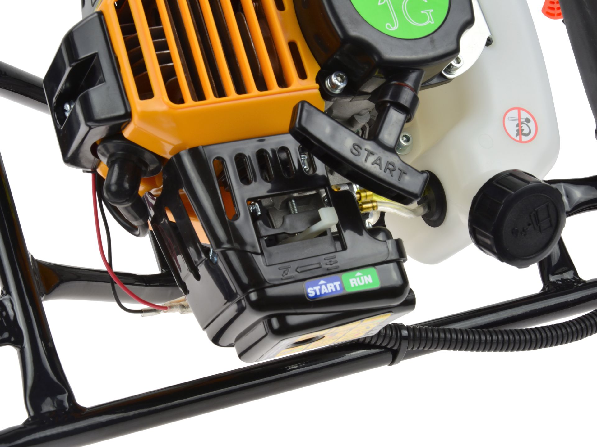GEKO G81055 Půdní vrták do země 5,2HP + vrták zemní 250mm