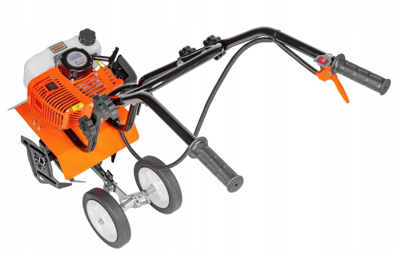 Eurocraft ECGGS35 Motorový kultivátor kypřič půdy provzdušňovač 2,6kW 52cm3
