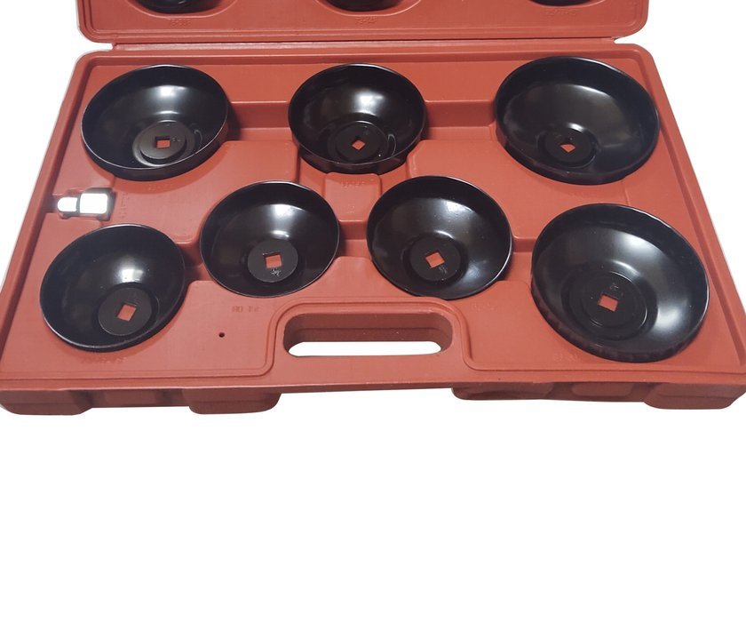 MAGMA 1075A Nástrčné hlavice klíče na olejový filtr výměna filtrů 1/2" 3/8" 