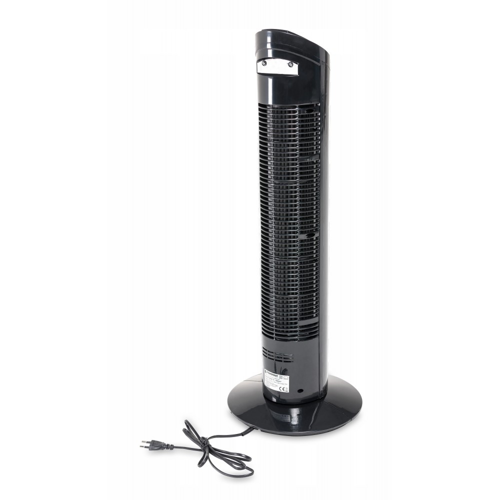 POWERMAT Black Tower-75 Věžový sloupový ventilátor 74cm 70W větrák