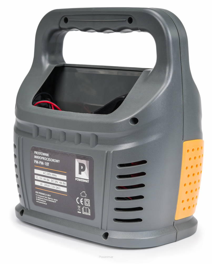 POWERMAT PM-PM-10T Autonabíječka mikroprocesorová na batérií 230V 12V/24V