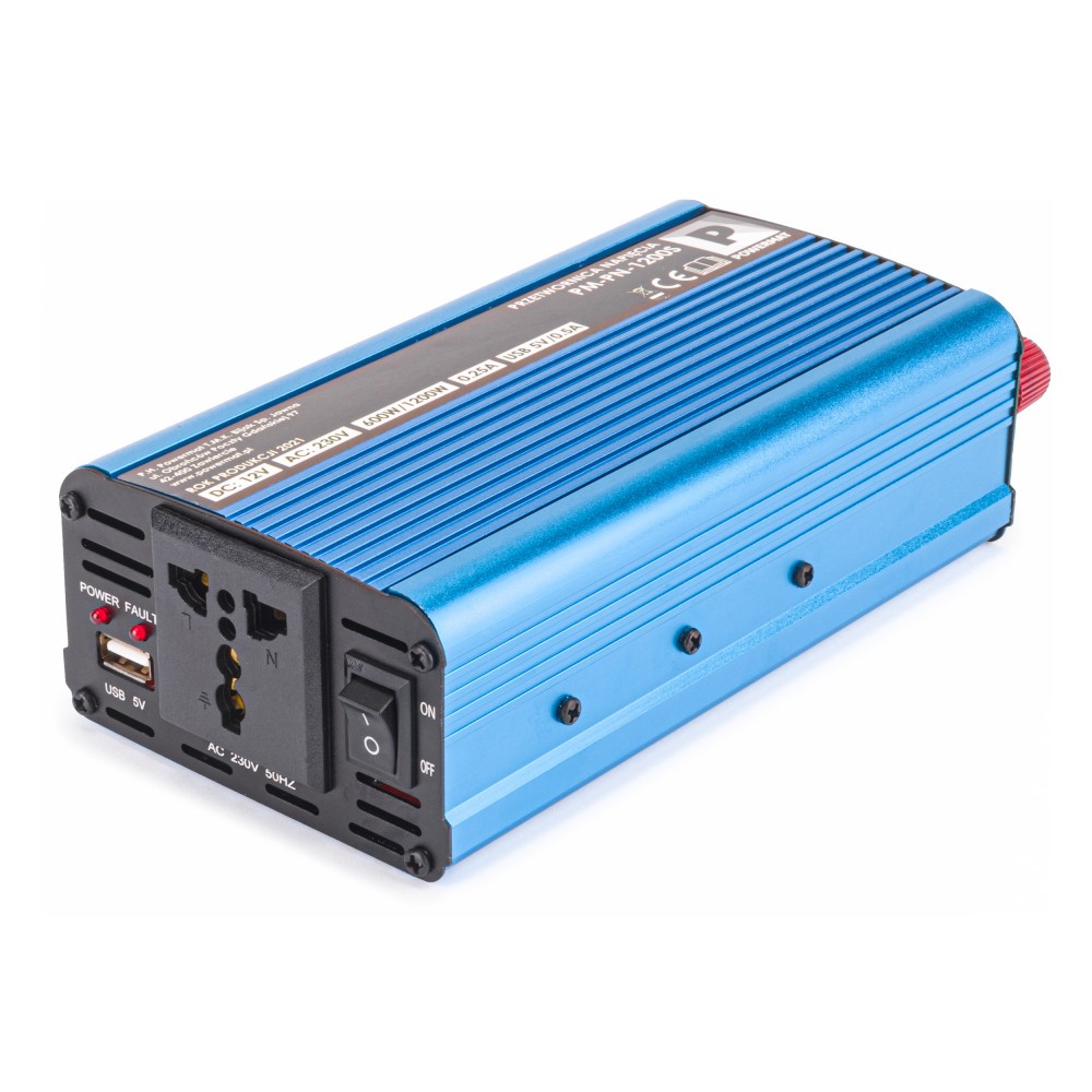 POWERMAT PM-PN-1200S Měnič napětí pro vozidla, auta 12V 1200W
