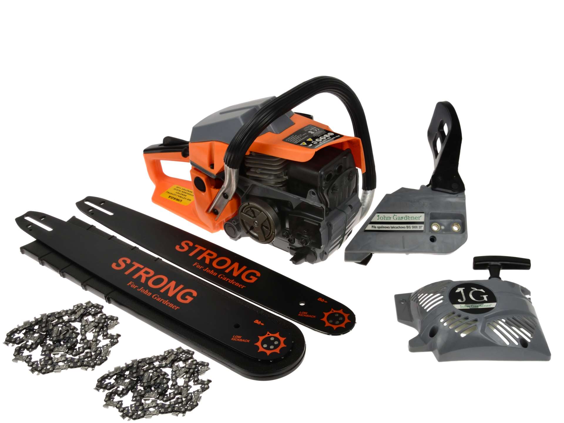 GEKO G82002 2,3kW MOTOROVÁ ŘETĚZOVÁ PILA / 500mm BIG 5800 / benzínová