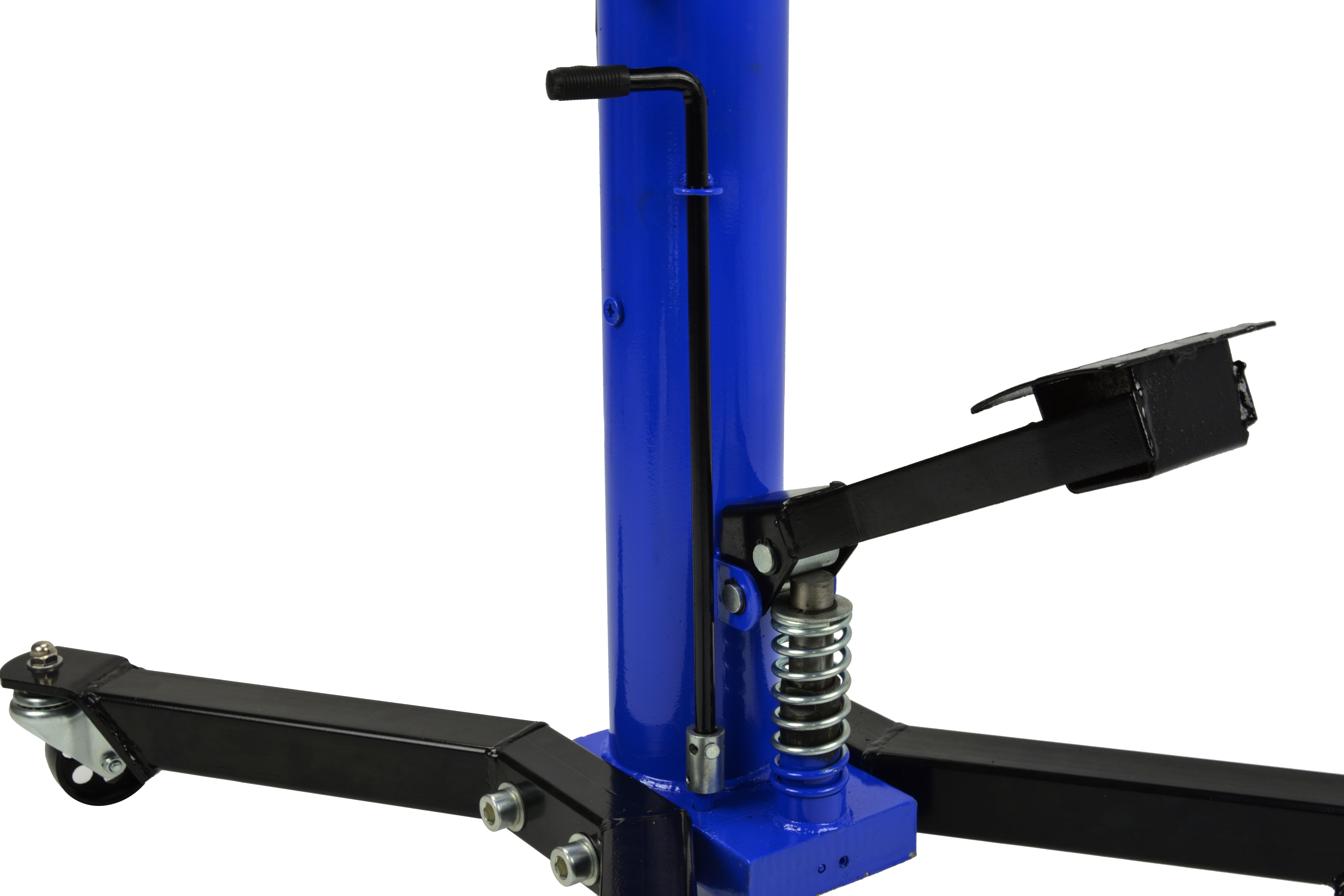 Geko G02101 Hydraulický dílenský zvedák převodovky 500 kg teleskopický