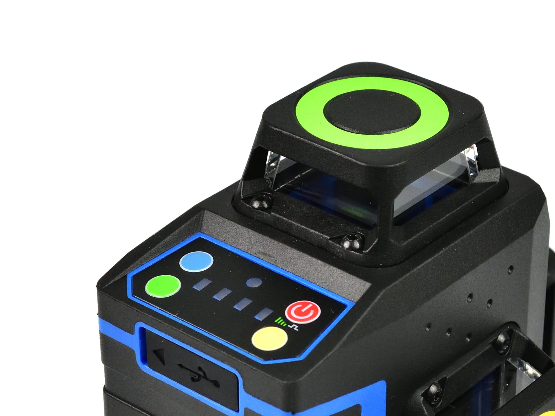 GEKO G03308 Laserová vodováha křížový laser měřidlo 3D 360°