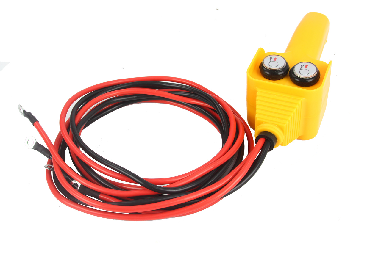 MAR-POL M80760 Elektrický lanový naviják kladkostroj 12V 907kg RQ2000