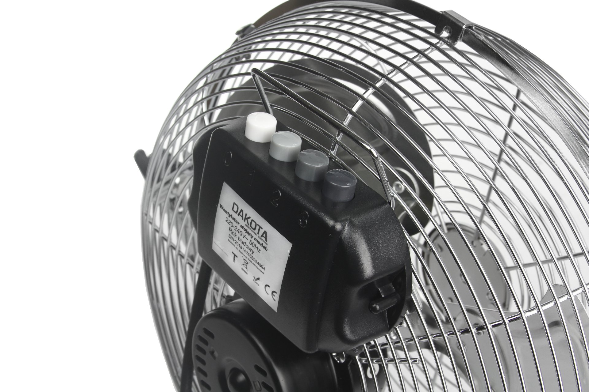 MAR-POL M90102 PODLAHOVÝ VENTILÁTOR 20"/50cm /120W/DAKOTA/