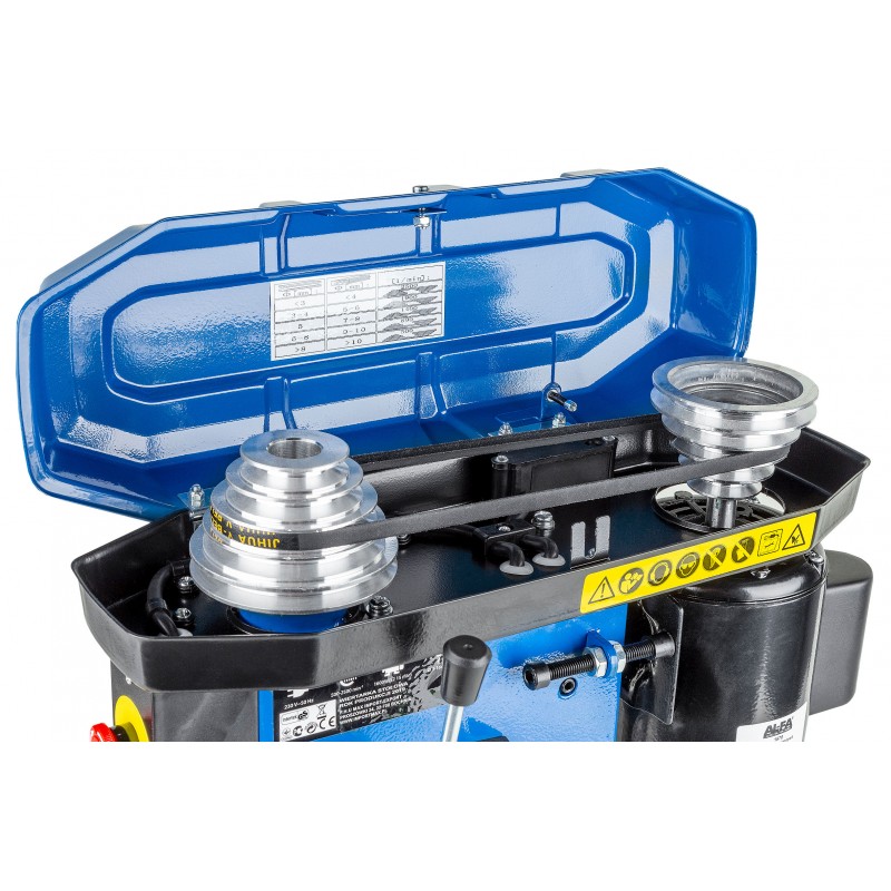 MAX ALDP16 1600W STOLNÍ SLOUPOVÁ VRTAČKA 3-16mm dílenská vertikální sloupová