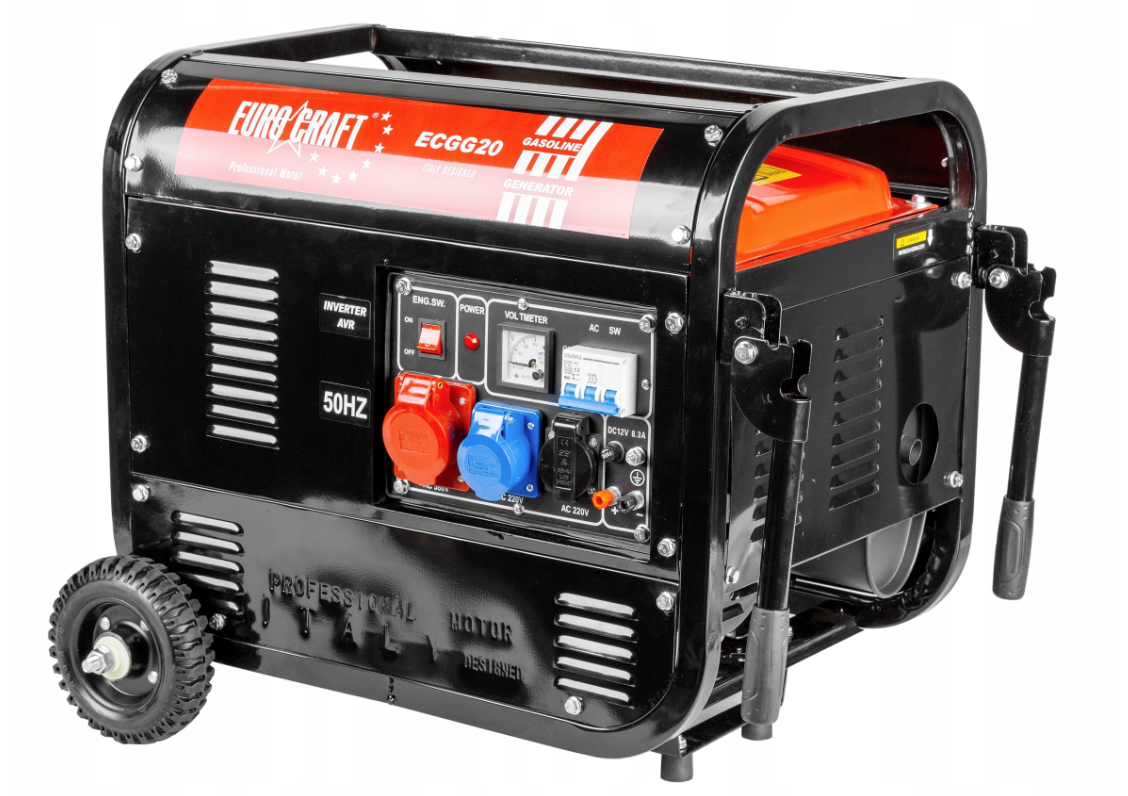 MAX MXGG20 ELEKTROCENTRÁLA GENERÁTOR PROUDU 7HP 230-380V 12V 2500W AVR