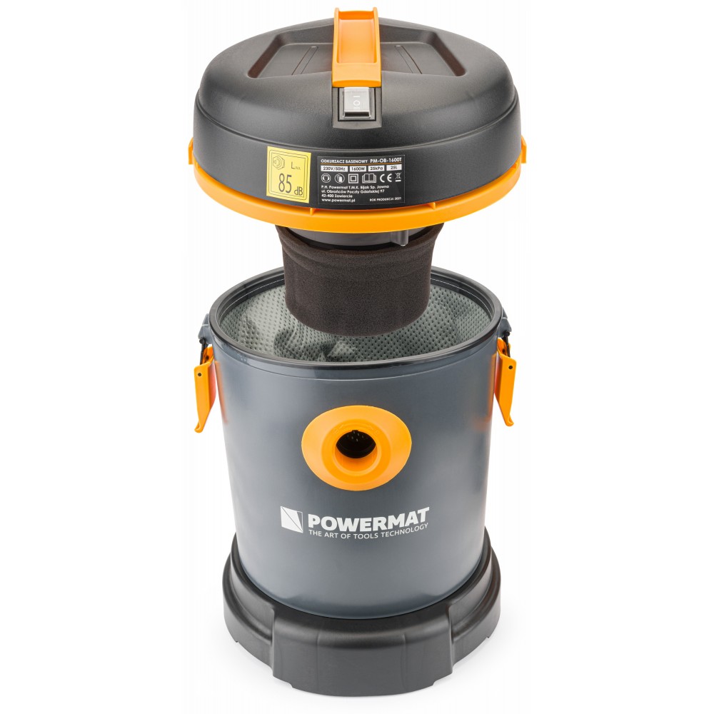 POWERMAT PM-OB-1600T Multifunkční bazénový vysavač 1600W 25L nástavce