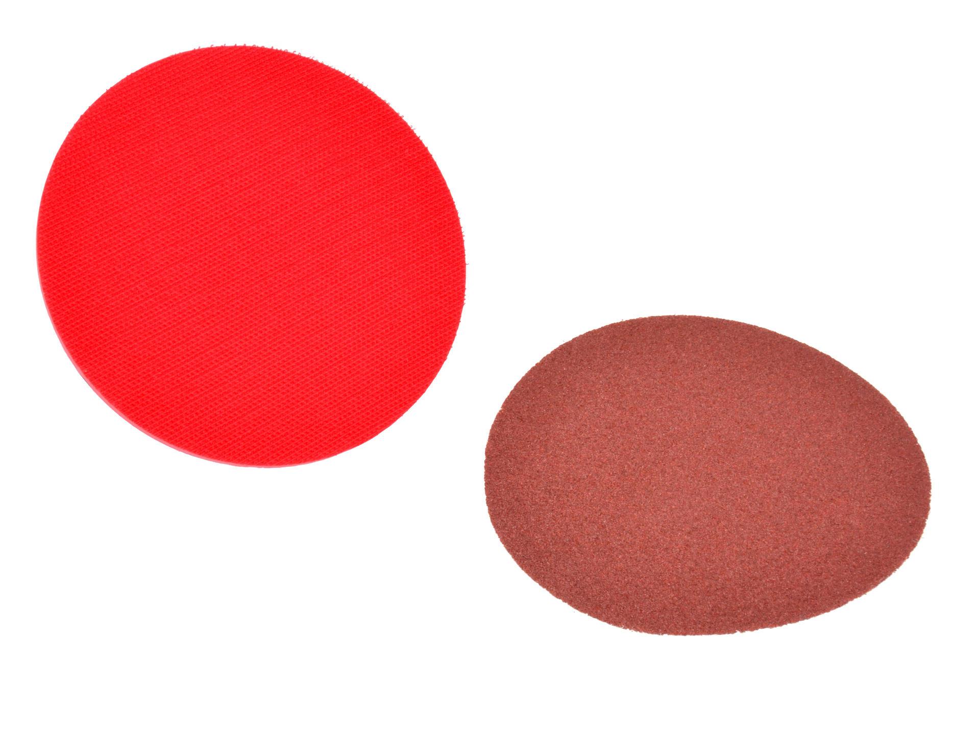 GEKO G00323 Brusný leštící kotouč pro brusku vrtačku 125mm s adaptérem