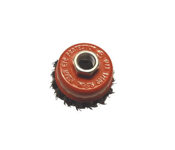 Magma Drátěný kartáč dráťák, pletený čelní drát 65mm M14
