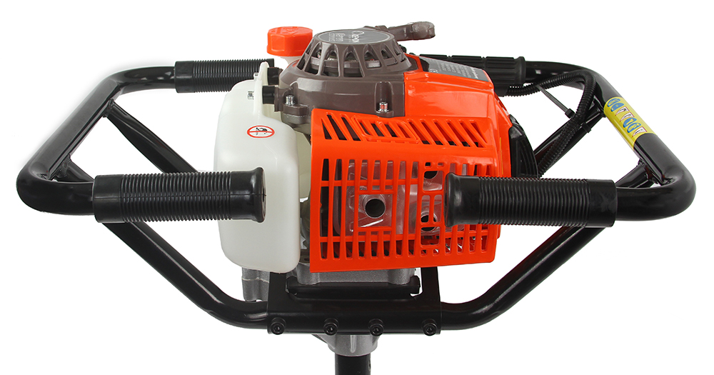 MAR-POL M84012 Benzinový motorový zemní půdní vrták 2,2kW 63cm3
