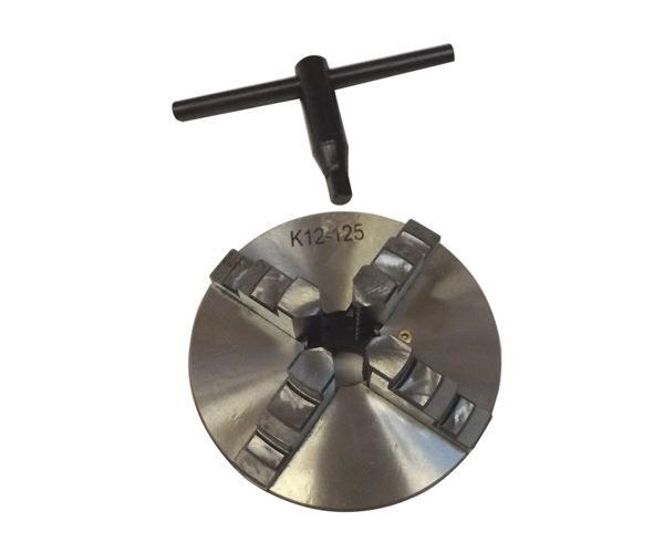 Magma Soustružnické sklíčidlo 4 čelisti 125 mm sklíčidlová hlava K-12
