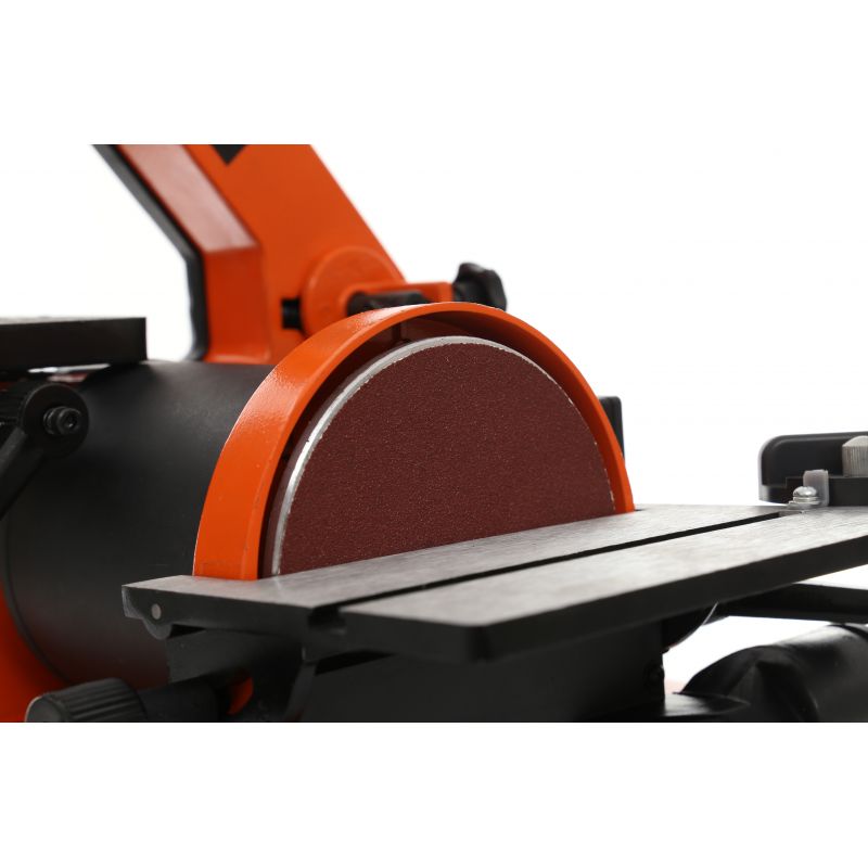 KRAFT&DELE KD1731 Elektrická stolní bruska pásová kotoučová broušení 230V 550W