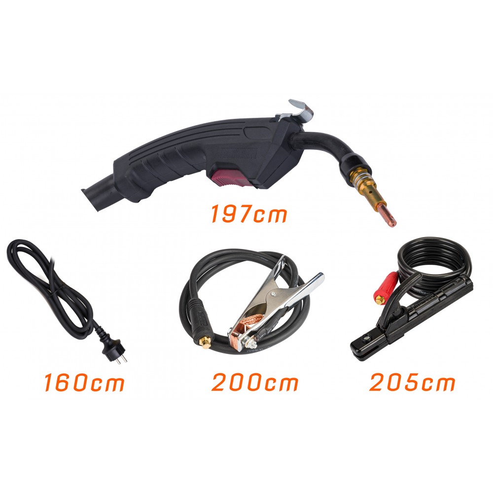 POWERMAT PM-IMGT-200L Invertorová svářečka 200A MIG/MAG MMA TIG