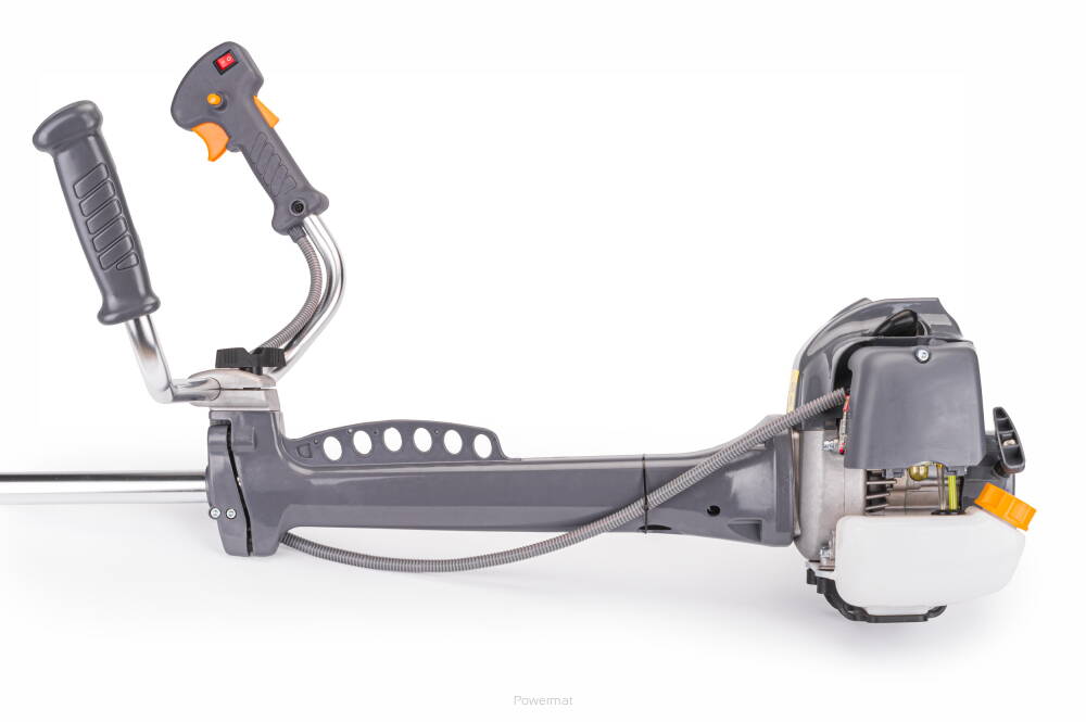 POWERMAT PM-KS-520HAVM Benzínový křovinořez vyžínač na trávu 3,8kW 5,2HP příslušenství