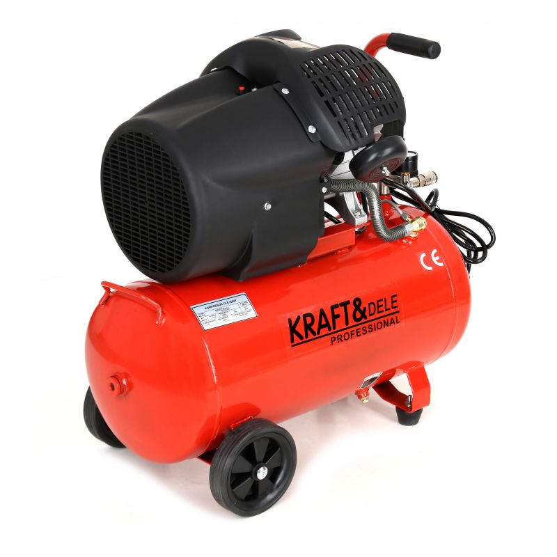 KRAFT&DELE KD1484 3kW / 4,1HP Kompresor olejový 50L 230V 2píst