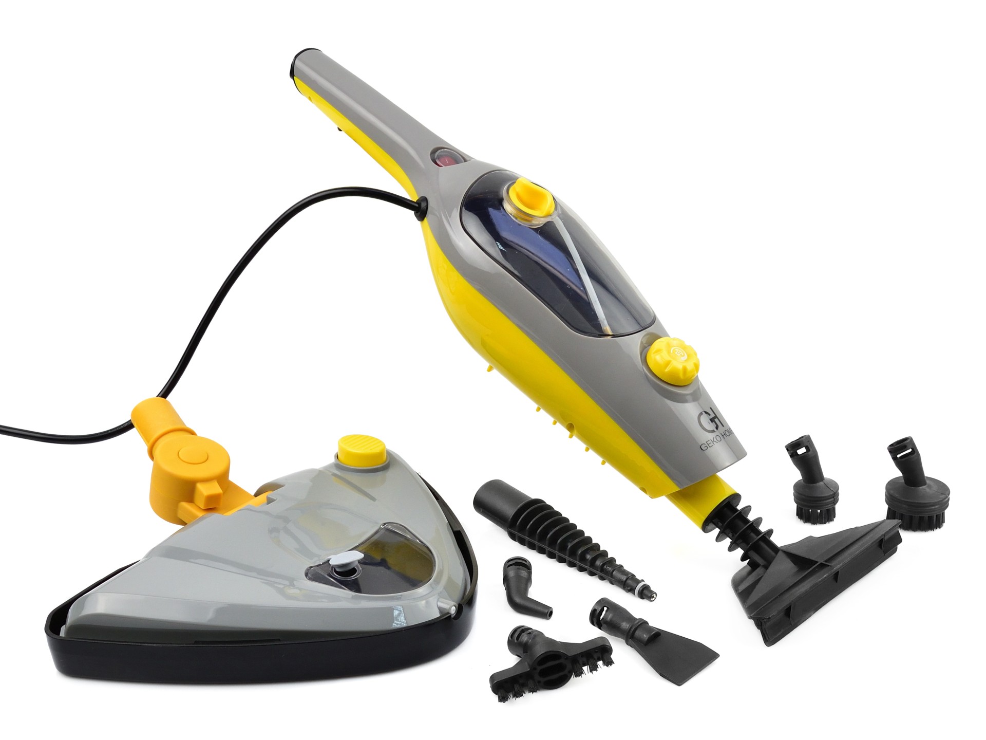 GEKO GH01-102 Multifunkční parní mop ruční tlakový čistič 1500W+příslušenství