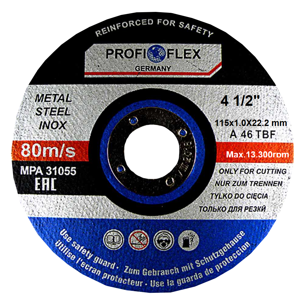 Silver 10101 Kotouč na kov 115x1x 22,23mm 10ks