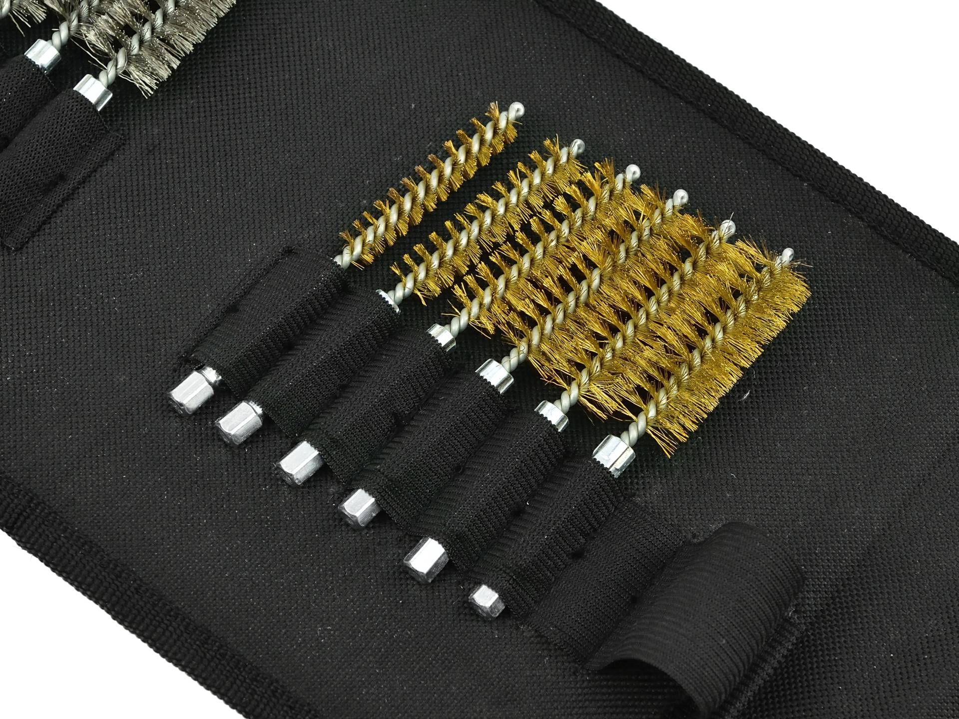GEKO G02653 Kartáčky na čištění sedel vstřikovačů žhavících svíček 18ks 1/4”