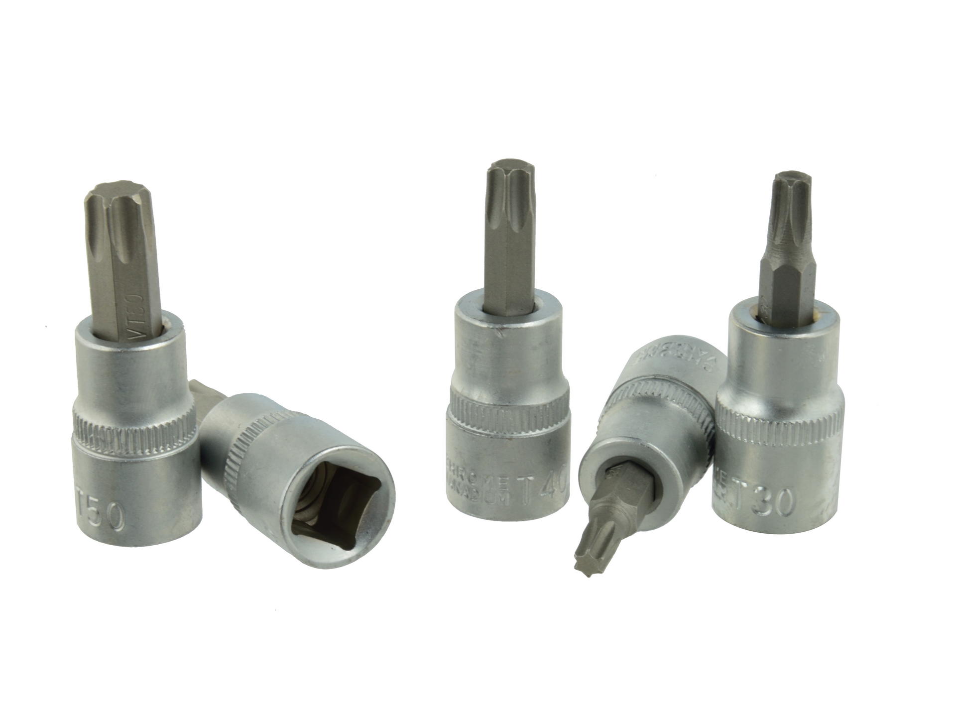 GEKO G13560 Hlavice nástrčné klíče torx 5ks T25-50 3/8"