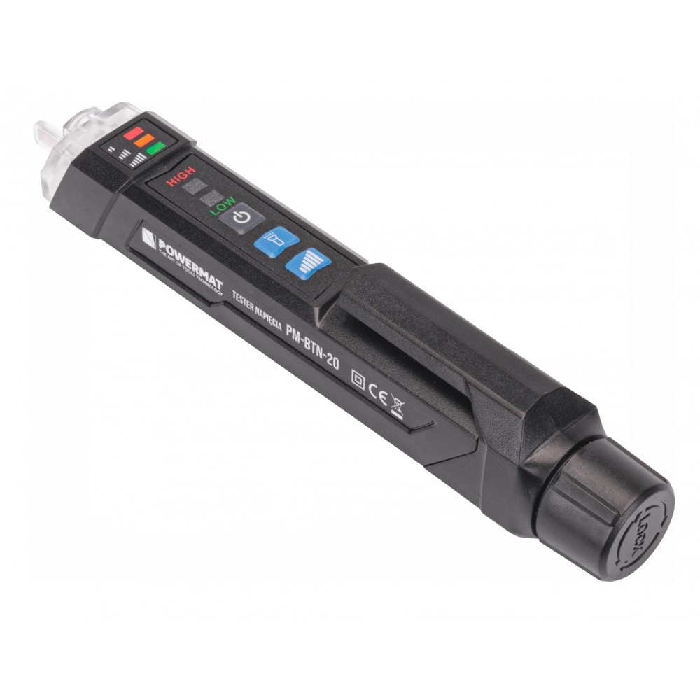 POWERMAT PM-BTN-20 Bezkontaktní zkoušečka napětí tester napětí měřič zkoušečka