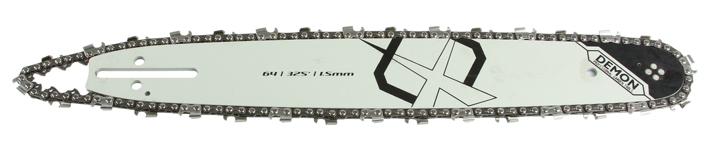 MAR-POL M86677 VODÍCÍ LIŠTA na pilu 38cm, 64 článků/zubů 1,5mm, 0325" 1 řetěz DEMON