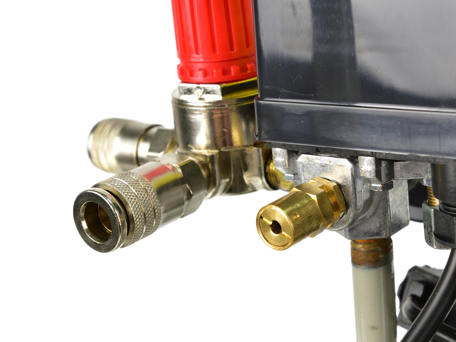 GEKO G80335 Bezolejový dvoupístový kompresor 24L 980W