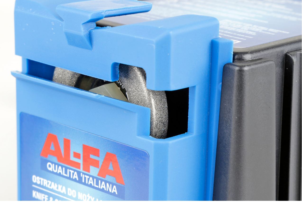 AL-FA Multifunkční elektrická ostřička vrtáků, nožů, nůžek 3v1 150W