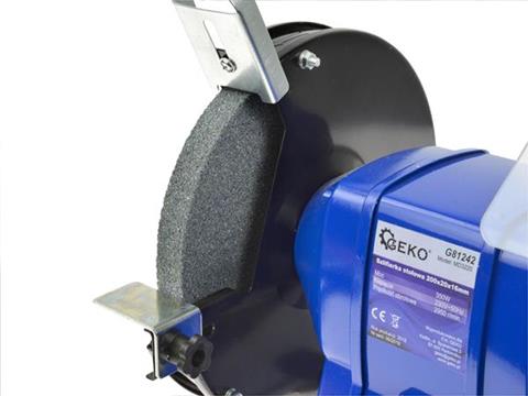 GEKO G81242 350W Elektrická stolní bruska dvoukotoučová 200x20x16mm