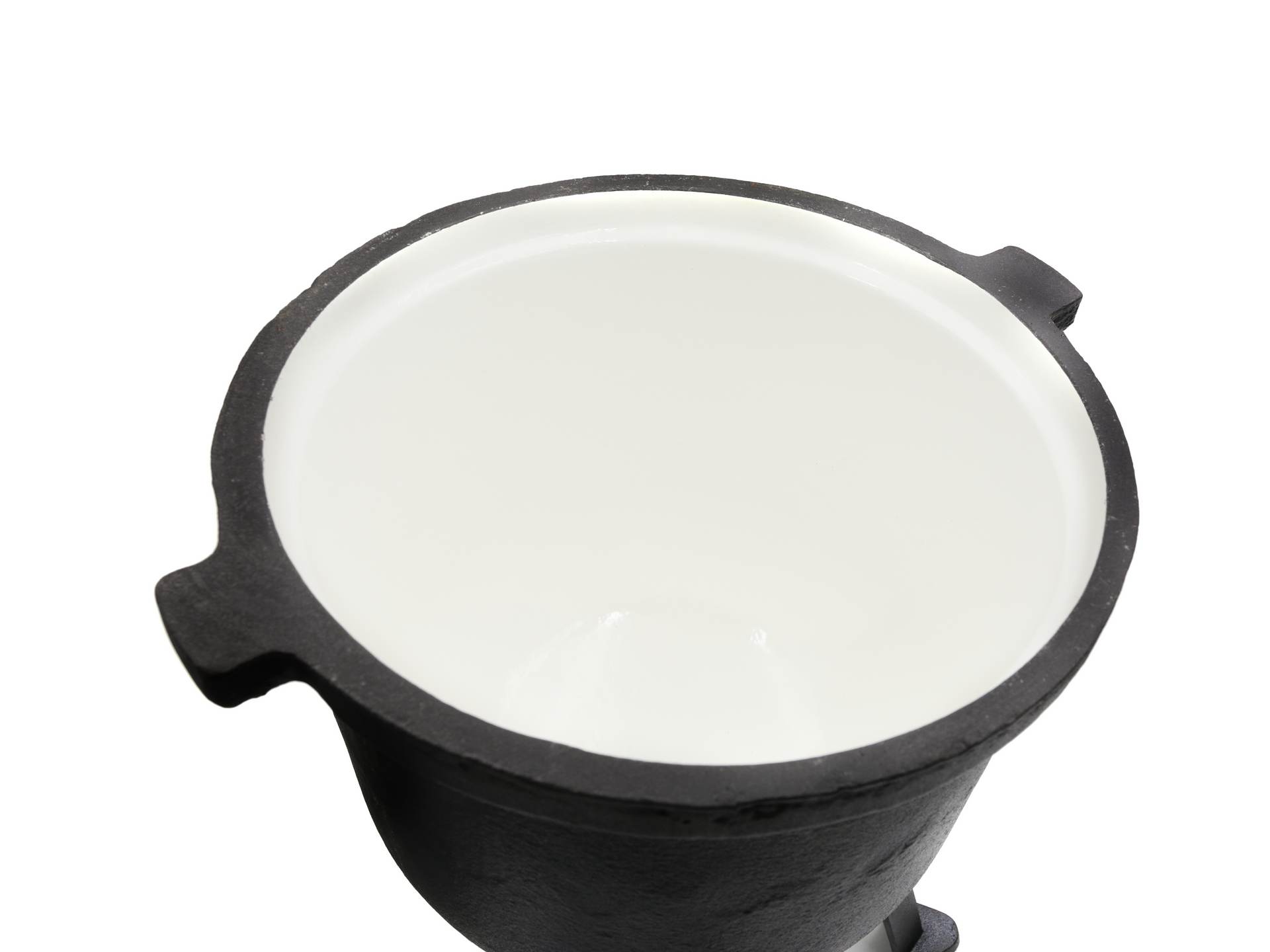 GEKO G80525 Smaltovaný myslivecký kotlík litinový 8L na guláš na oheň