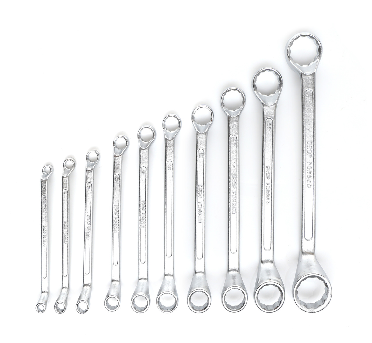 KRAFT&DELE KD10929 Sada klíčů oboustranné očkové klíče 10ks 6-32mm, klíče