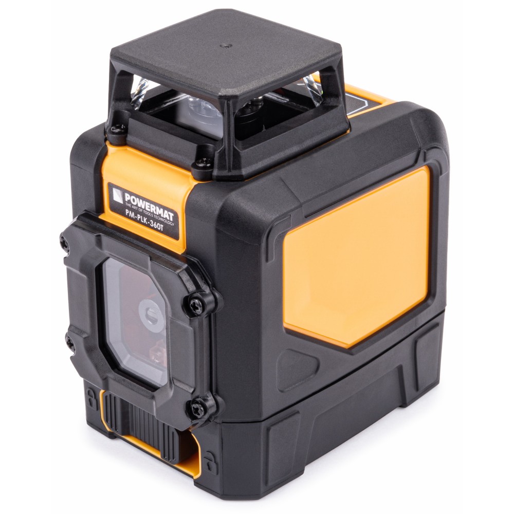 Powermat PM-PLK-360T Křížový měřič dálkoměr měřící laser 50m 360° + stativ a pouzdro