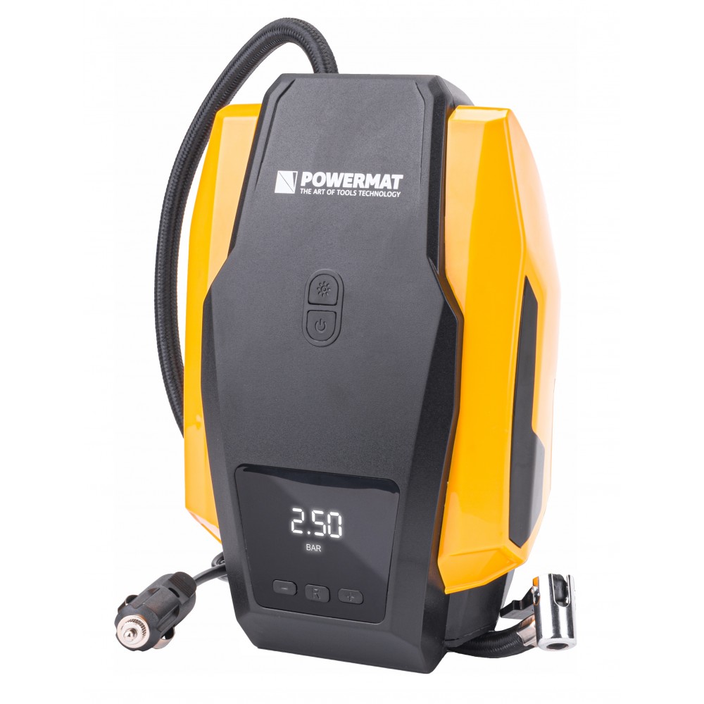 POWERMAT PM-KB-120M Bezolejový automobilový kompresor 12V 120W