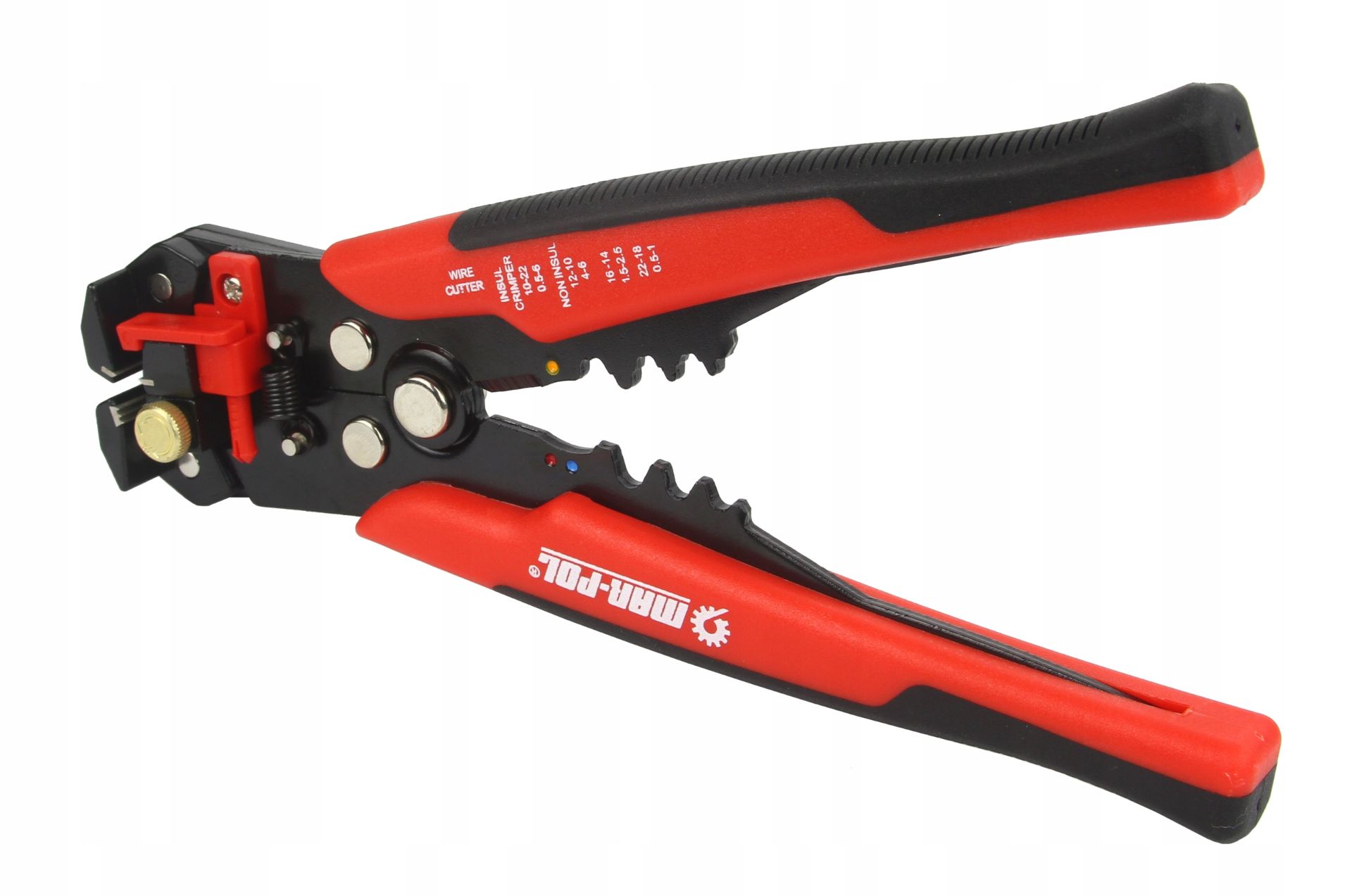 MAR-POL M49529 Multifunkční kleště odizolovací krimpovací 0,5-6mm² konektory