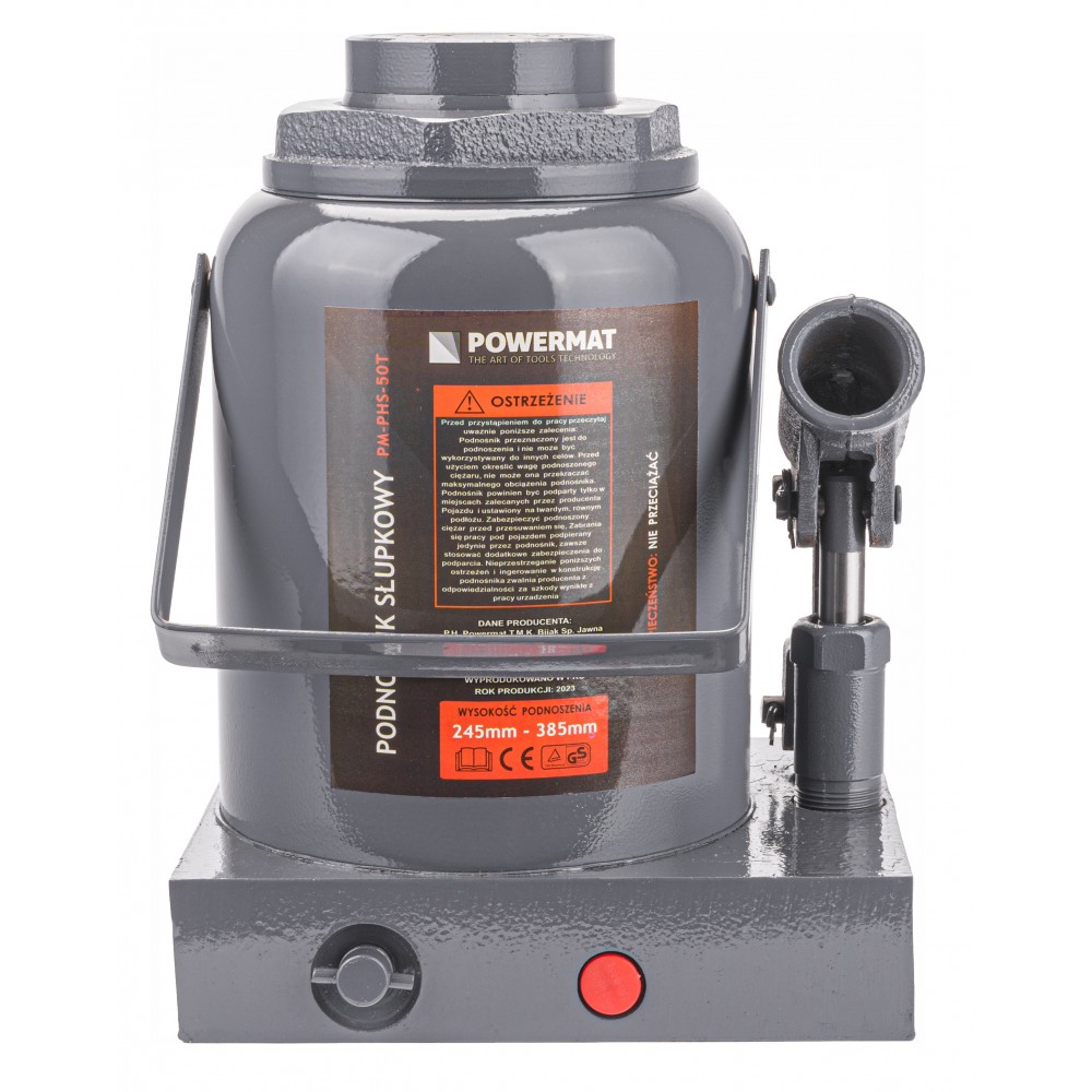 POWERMAT PM-PHS-50T Hydraulický pákový zvedák 50T zdvihadlo zdvihak sloupový