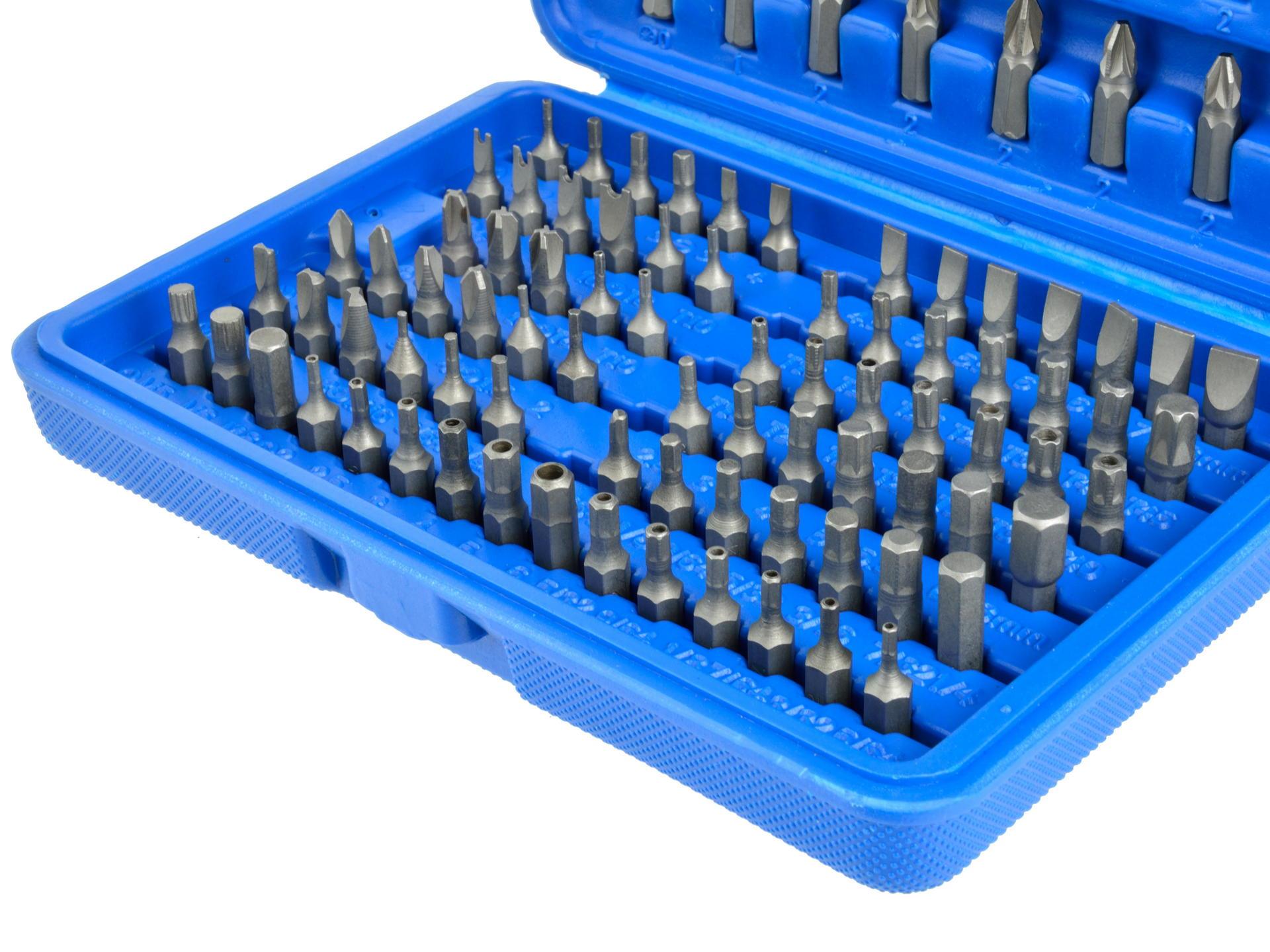 Geko G10150 Gola sada 94ks 1/4" 1/2" klíče, nástrčné hlavice, bity, ráčna + bity