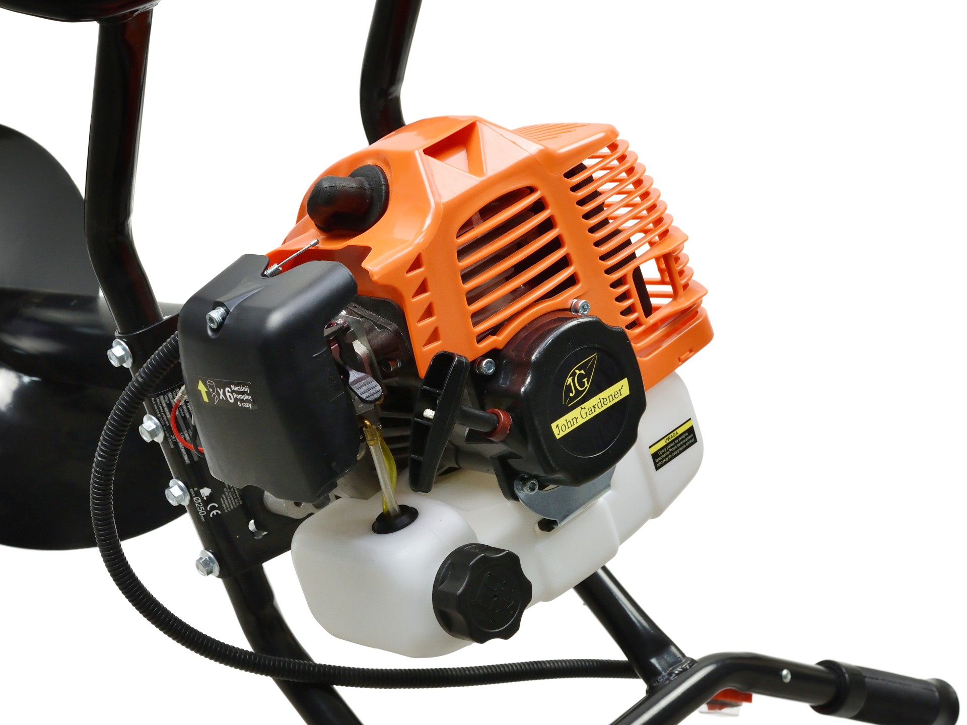 GEKO G84021 MOTOROVÝ ZEMNÍ PŮDNÍ VRTÁK 1,4kW 62ccm 3 vrtáky