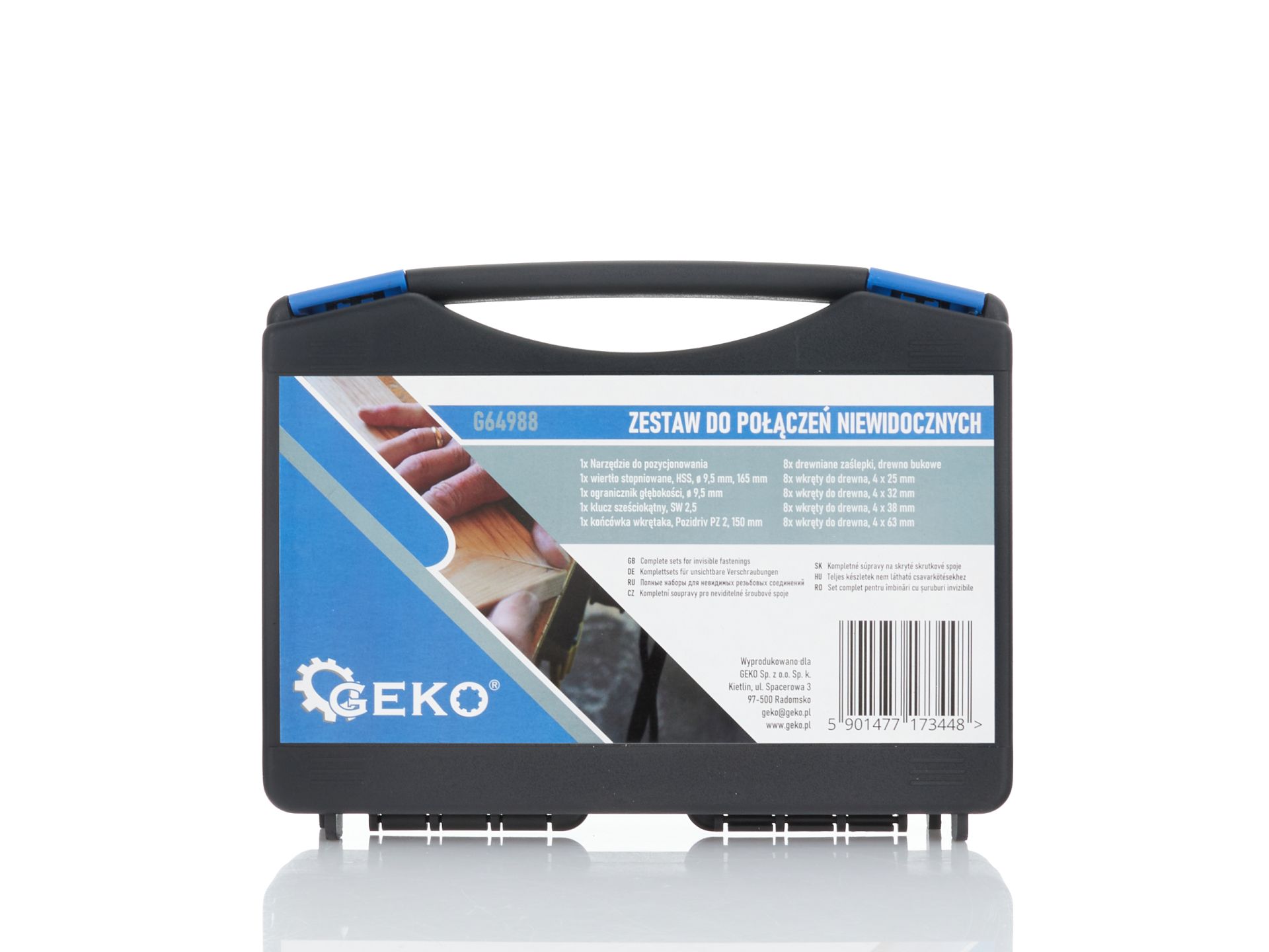 GEKO G64988 Sada pro skryté šroubové spoje