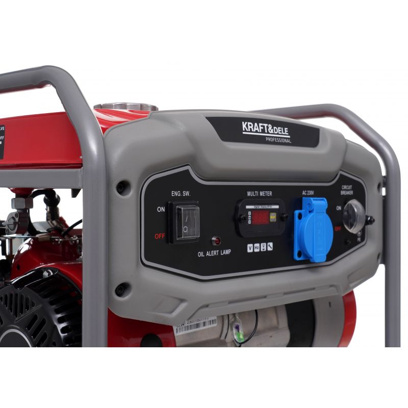 KRAFT&DELE KD631 ELEKTROCENTRÁLA, GENERÁTOR PROUDU 2,7HP 230V 2000W