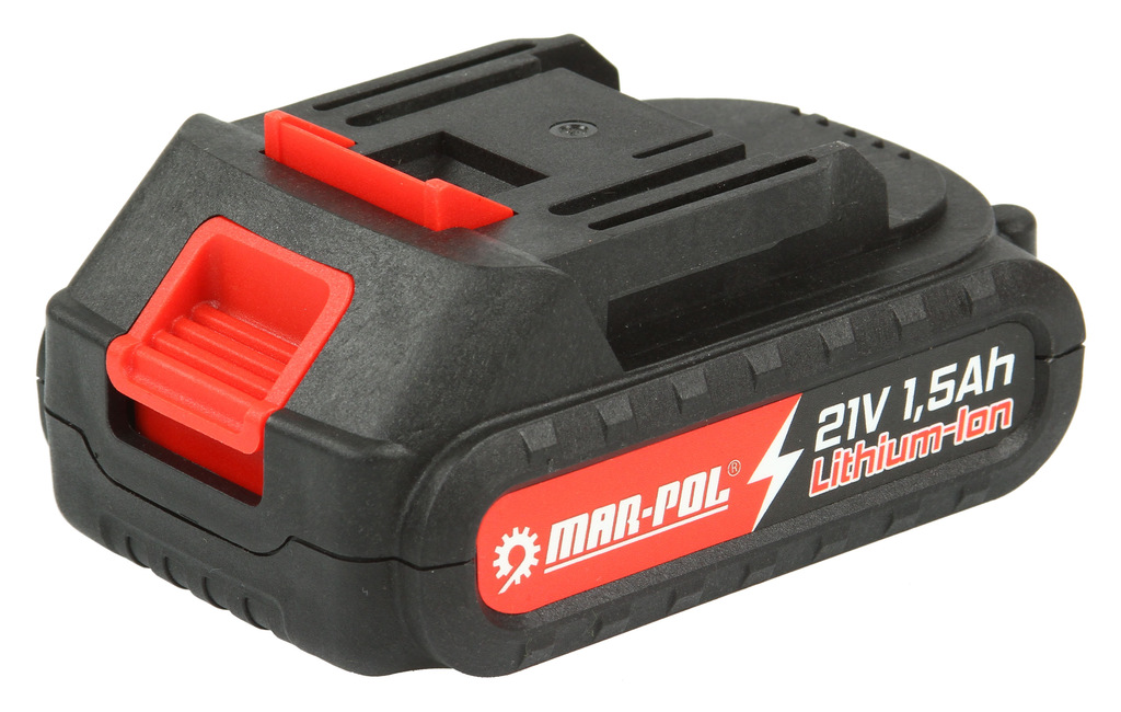 MAR-POL M66164 Akumulátorová řetězová pila 21V 1500mAh Li-Ion
