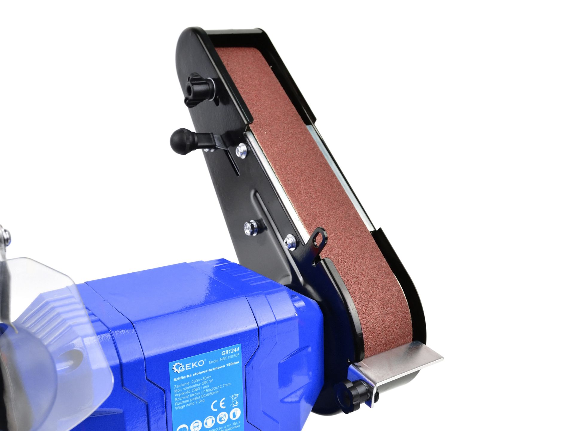 GEKO G81244 Stolní pásová bruska 150mm