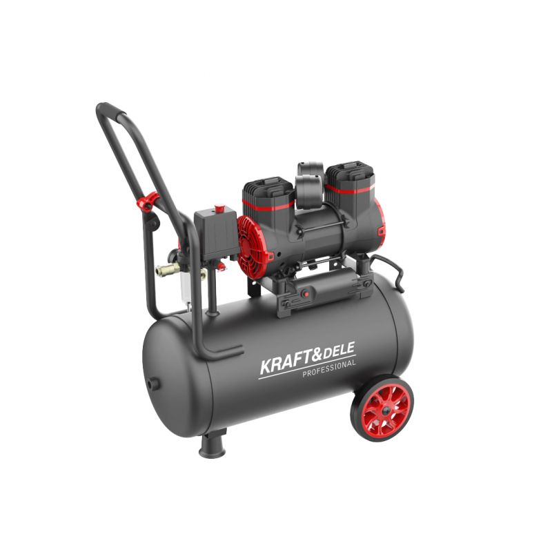 KRAFT&DELE KD1390 BEZOLEJOVÝ KOMPRESOR 24L 8BAR