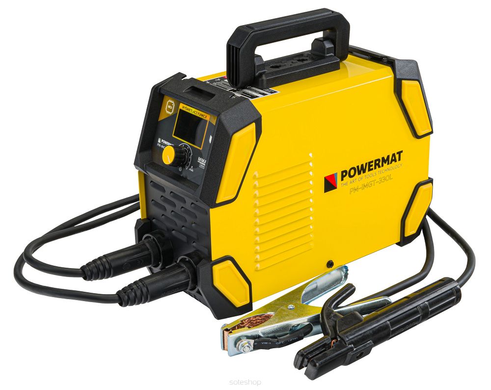 POWERMAT PM-IMGT-330L Invertorová svářečka 330A MMA | MMA PULSE | TIG-LIFT | TIG-LIFT PULSE